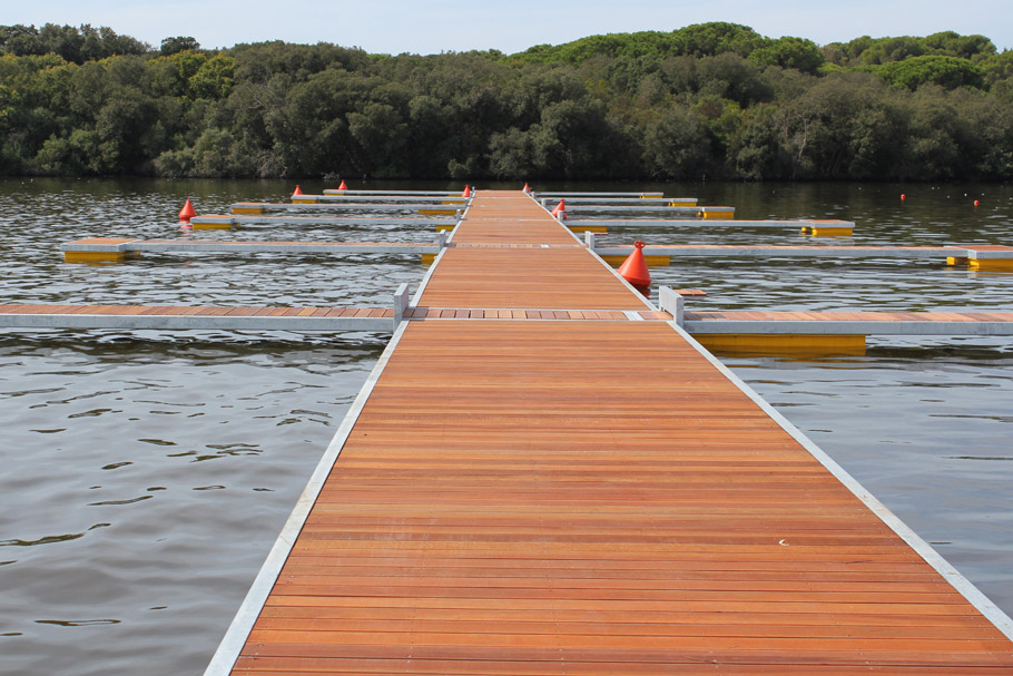 Pontile per Canottaggio